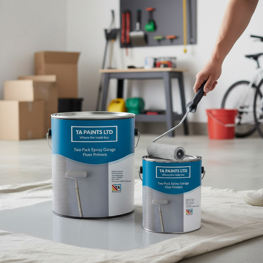 Premium Two Pack Epoxy Garage Floor Paint Clear Sealer for Heavy Traffic, Durable and Chemical-Resistant Finish
