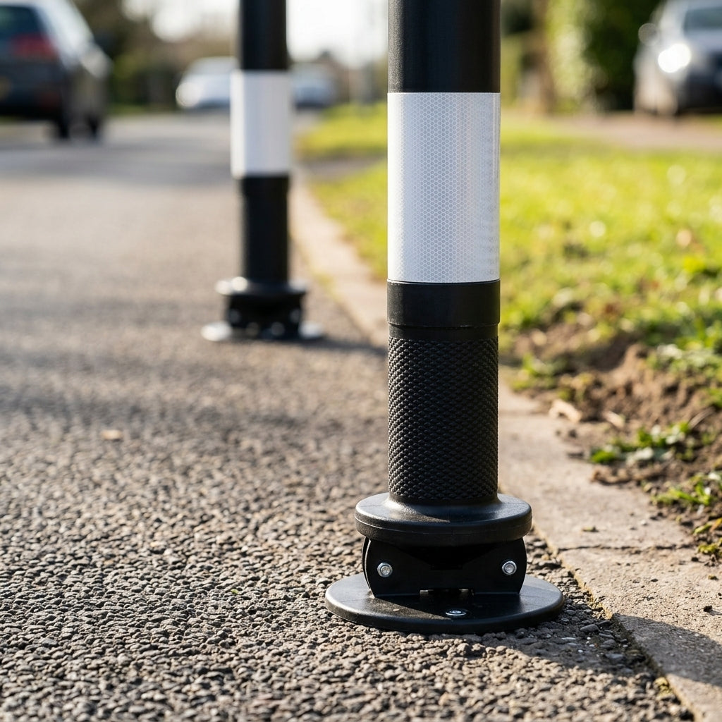 112cm Verge Marker Post with Reflectors (view 2)
