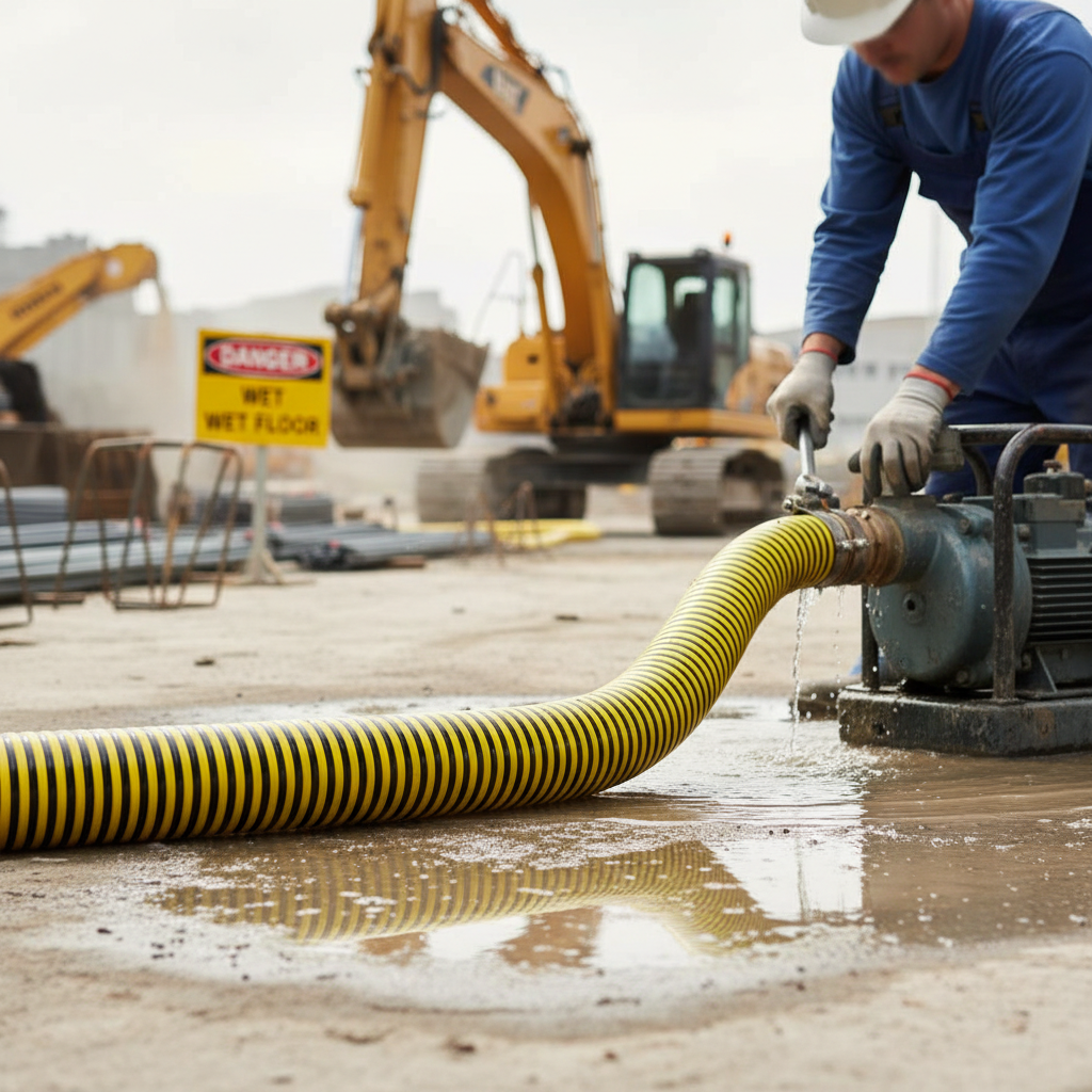 Premium High-Performance PVC Hose for Industrial Applications - Highly Visible, Flexible, and Durable Construction