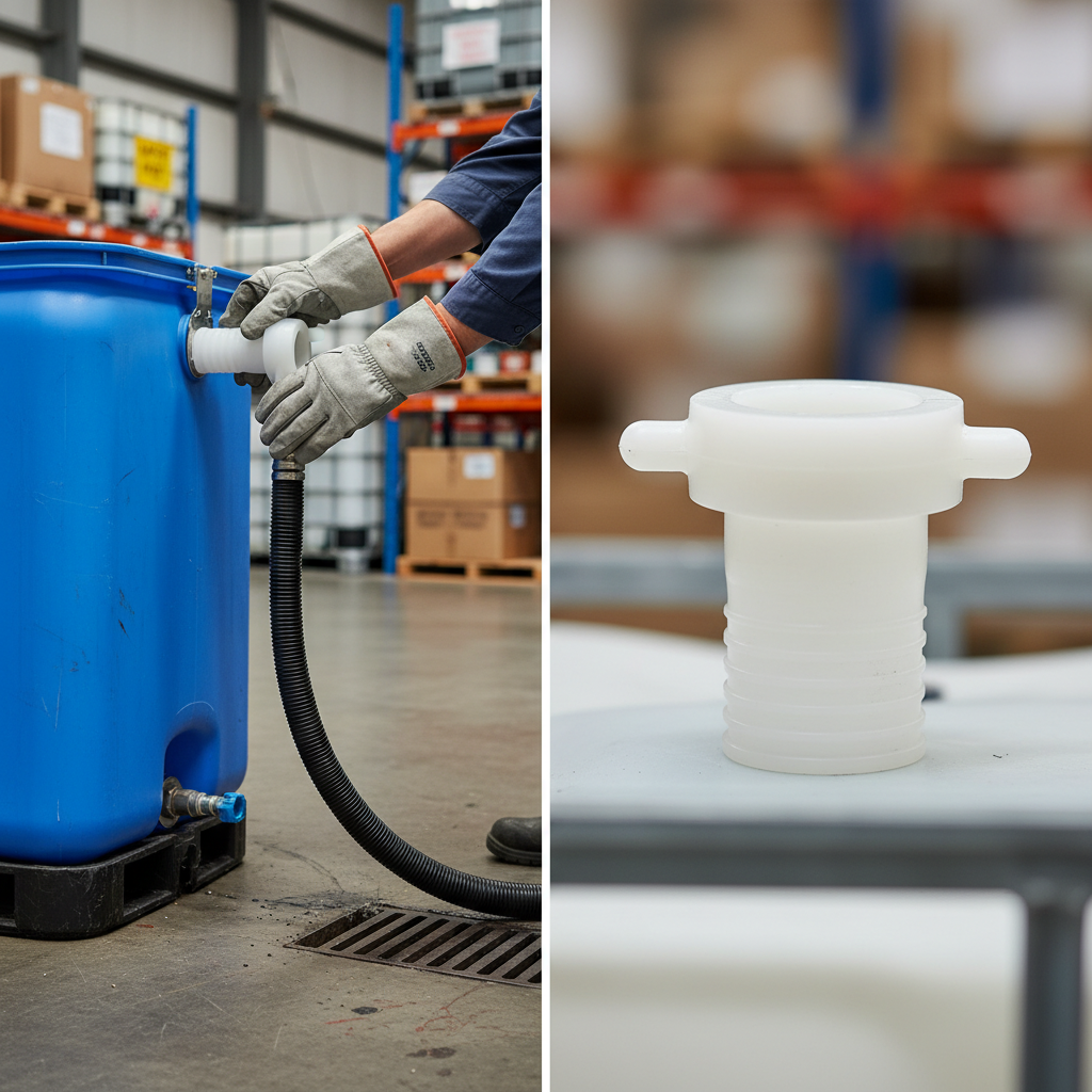 Premium Polypropylene Lug Couplings with Female URT Cap & Liner for Low Pressure Delivery and Suction Applications