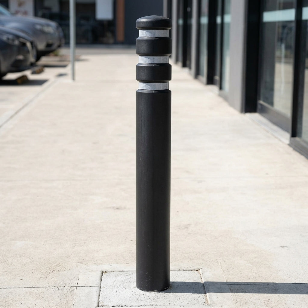 Plastic Bollards with Steel Core | Recycled Options