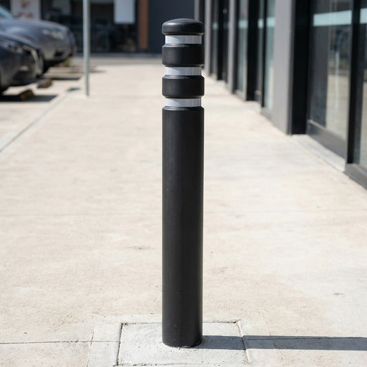 Plastic Bollards with Steel Core | Recycled Options