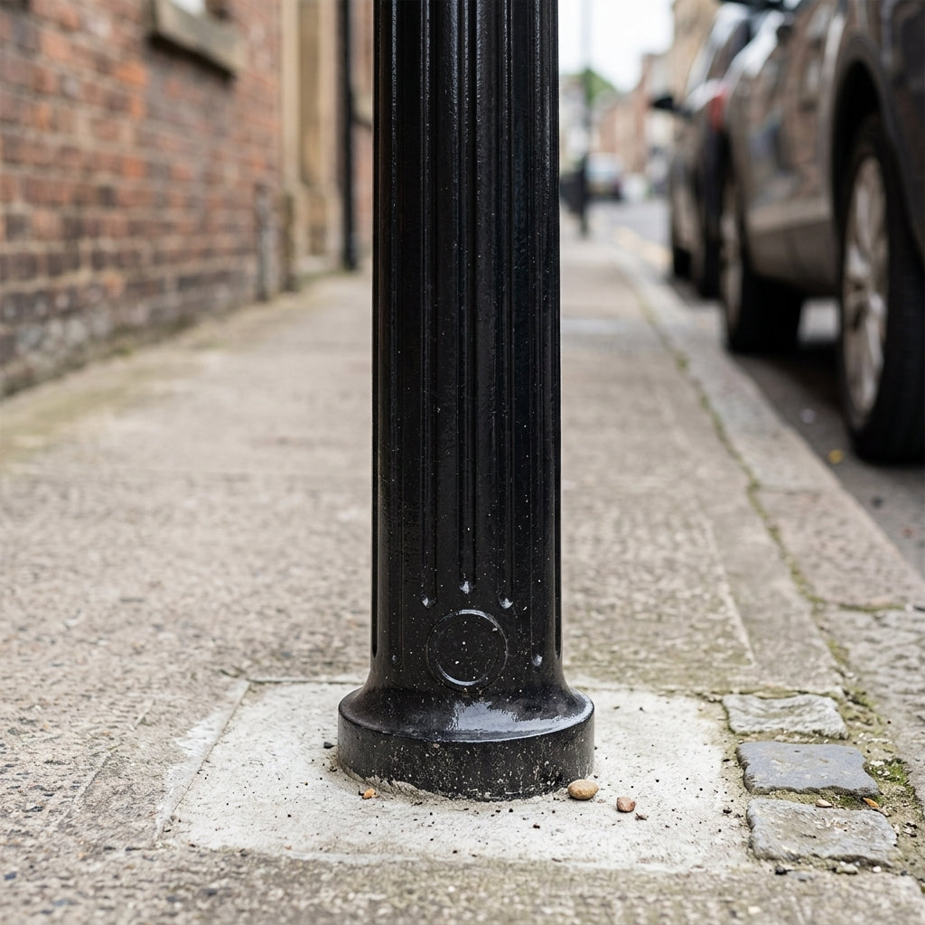 Hexham Polyurethane Bollard – Traditional Street Furniture (view 2)