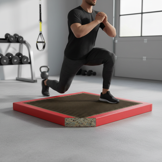 Premium Multi-Purpose Gym Mat with Heavy Duty Flame Resistant PVC and Anti-Slip Base for Gymnastics, Judo, and Martial Arts