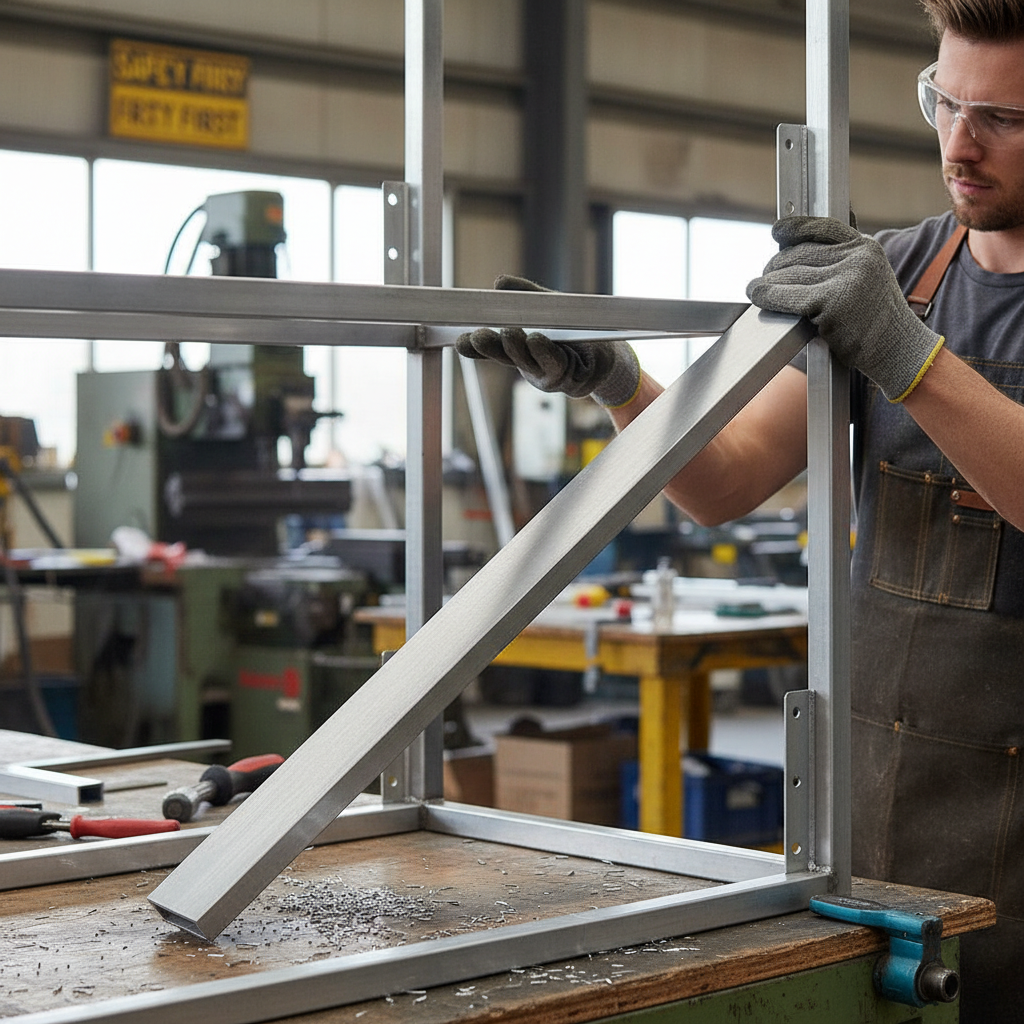Premium 50mm x 25mm x 3mm Brushed Polished Aluminium Rectangular Tube for Architectural and Commercial Applications