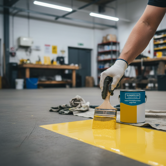 High-Performance Yellow Polyurethane Enamel Paint for Durable Interior and Exterior Applications