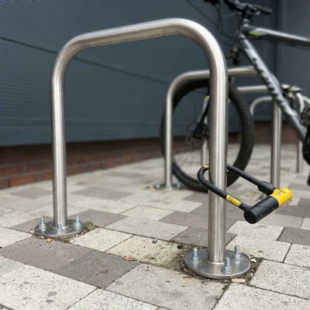 750mm x 850mm Cycle Stand Stainless Steel (view 2)