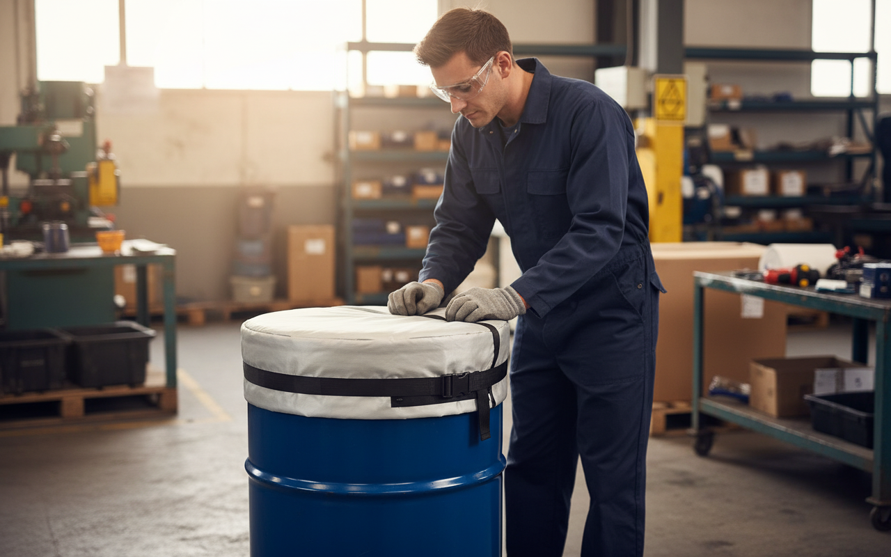 Insulation Drum Lids - HTSD-LID || For Use With Heater HTSD/E