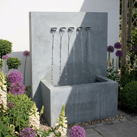 Contemporary Water Feature with Multi Spouts
