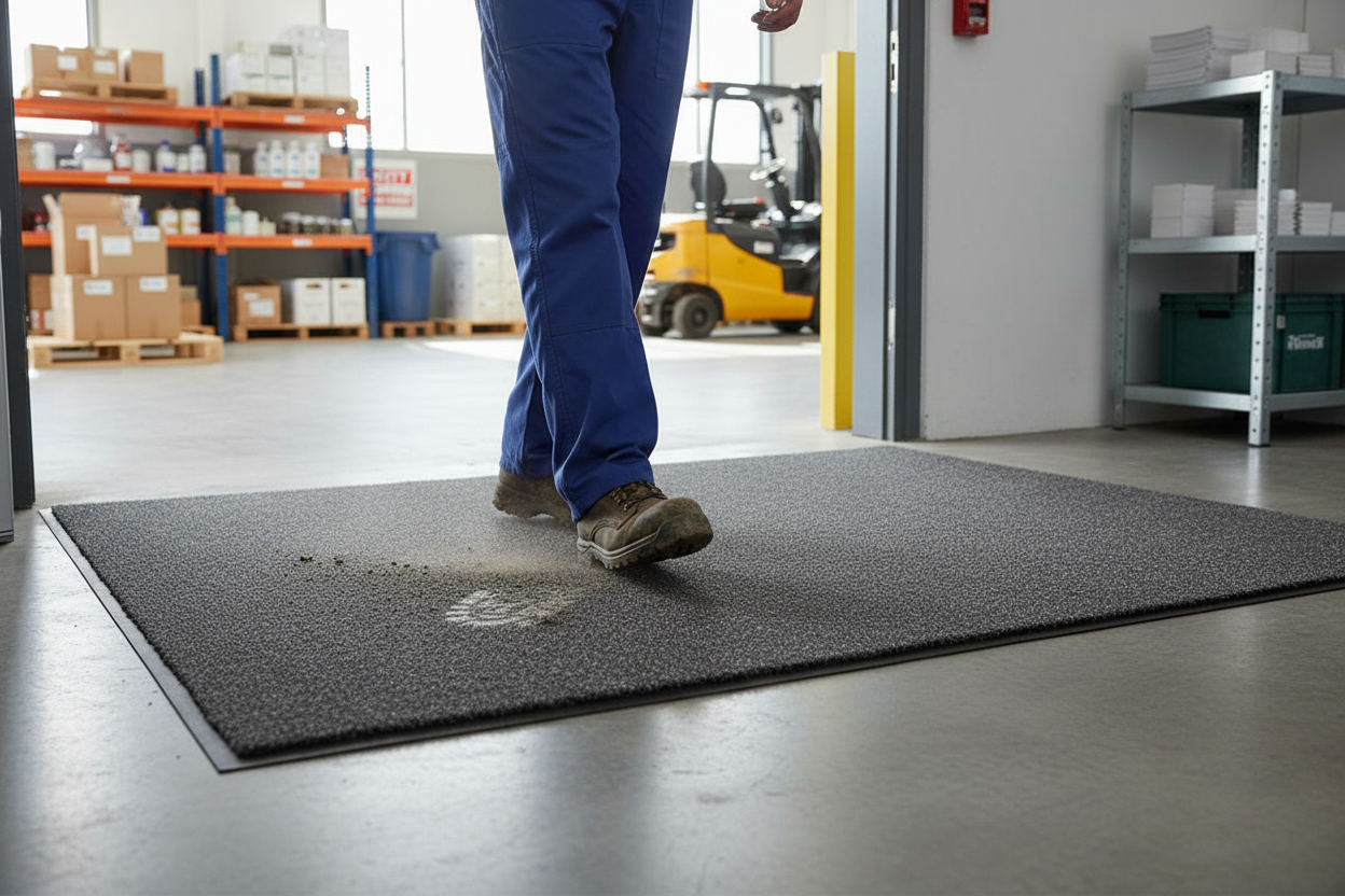 Premium Durable Plush Pile Entrance Mat – Anti-Slip, Heavy Duty Flooring for High Traffic Areas