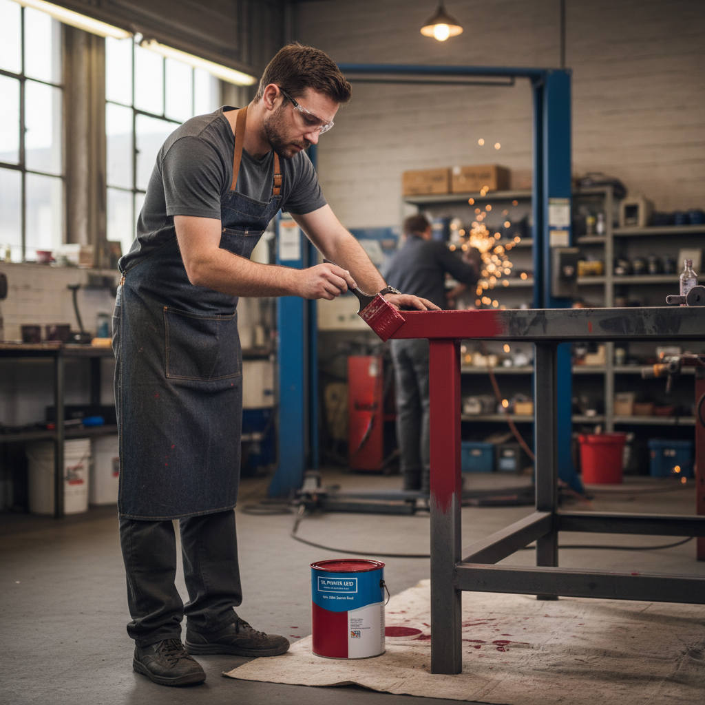 Premium High-Performance Orient Red Paint for Industrial Applications - Durable and Long-Lasting Finish