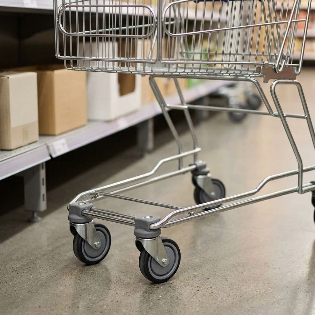 120L child seat shopping trolley medium (view 2)