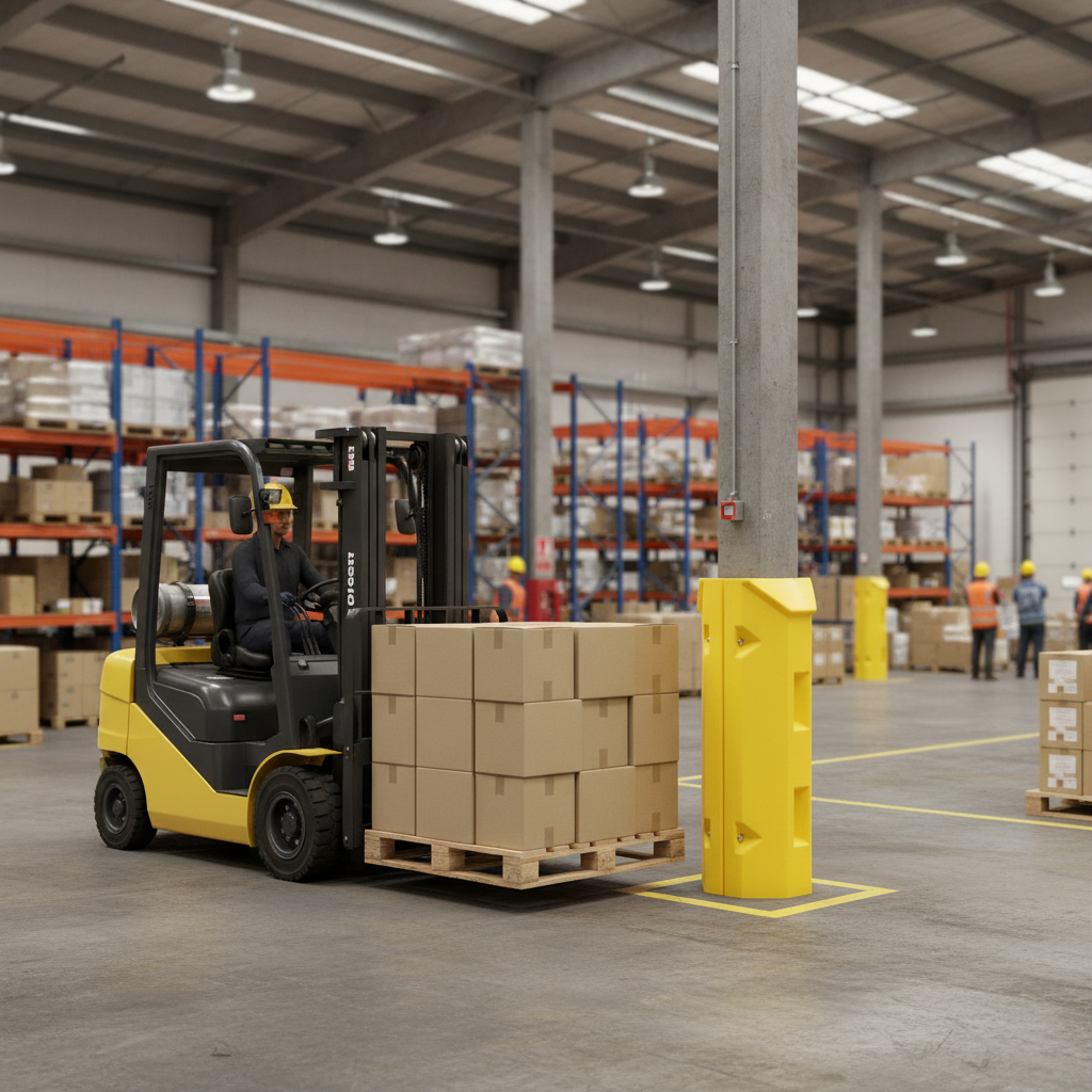 Column Protector - UBP3 ||L360 x W350 x H945mm
