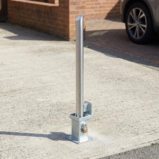 Stainless Steel Removable Mitre Top Bollard 60–168mm