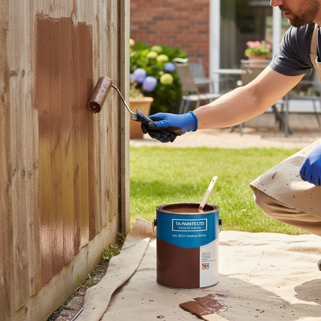 Premium Universal PU Enamel Chestnut Brown Paint for Indoor and Outdoor Use - Quick-Drying, Durable Finish in Multiple Sizes and Finishes