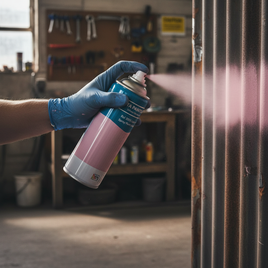 Premium Quick Drying Light Pink Spray Paint Aerosol - 400ml UV Resistant Enamel for Durable Finish