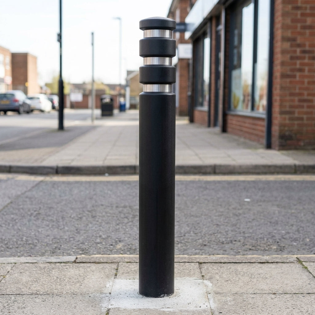 Plastic Bollard Replacement Sleeve – Recycled with Steel Core