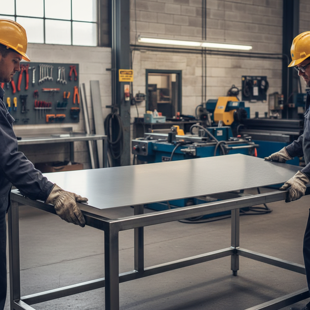 Premium Dull Polished Stainless Steel Sheet 2500mm x 1250mm x 3mm - High Corrosion Resistance and Easy to Clean Surface