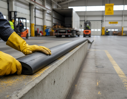 Premium D-Profile Rubber Extrusion 30 x 16 x 12500 mm - Impact Absorbing Protection for Versatile Applications