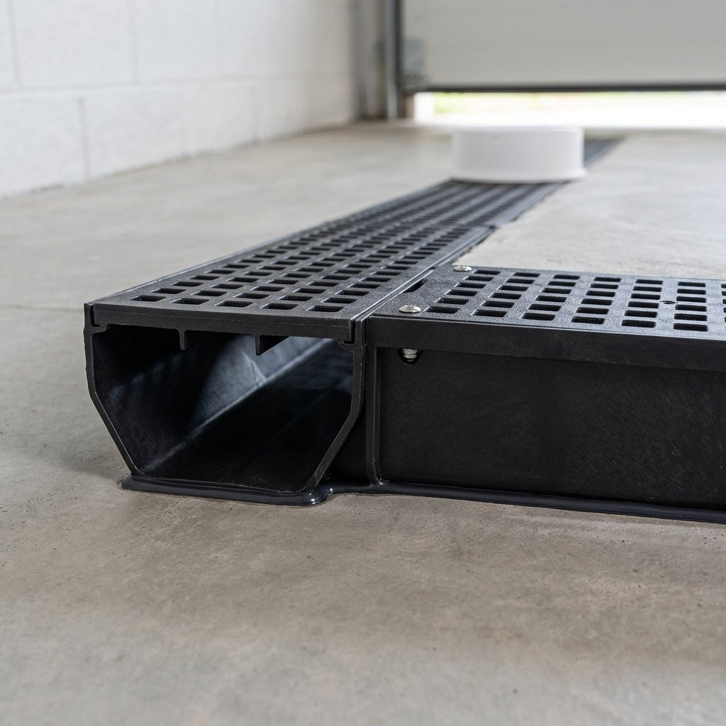 2000mm Drainage Channel - Plastic for Basement Waterproofing (view 2)