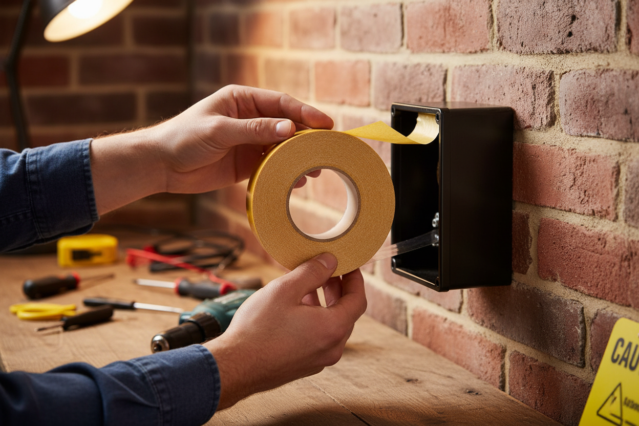 Premium Double-Sided High-Performance Adhesive Tape for Heavy-Duty Applications - 50m Roll