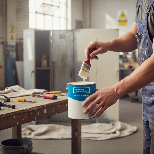 Premium Universal PU Enamel Grey White Paint for Indoor and Outdoor Use - Quick-Drying, Durable, and Versatile Finishes Available