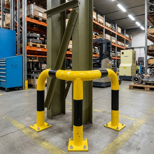 Corner Protection Guard – 350/600/1200mm – Galvanised & Powder Coated