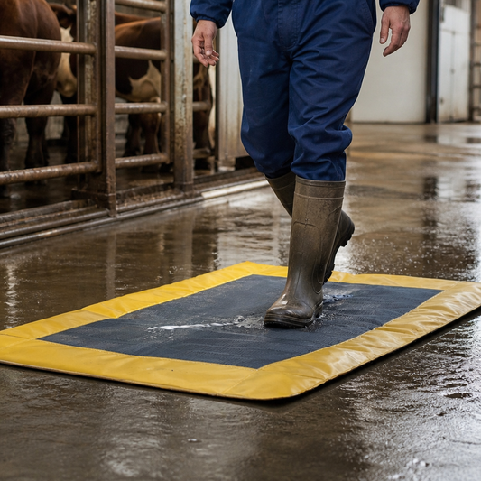 Disinfectant Mats for Food Manufacturing & Agricultural Use