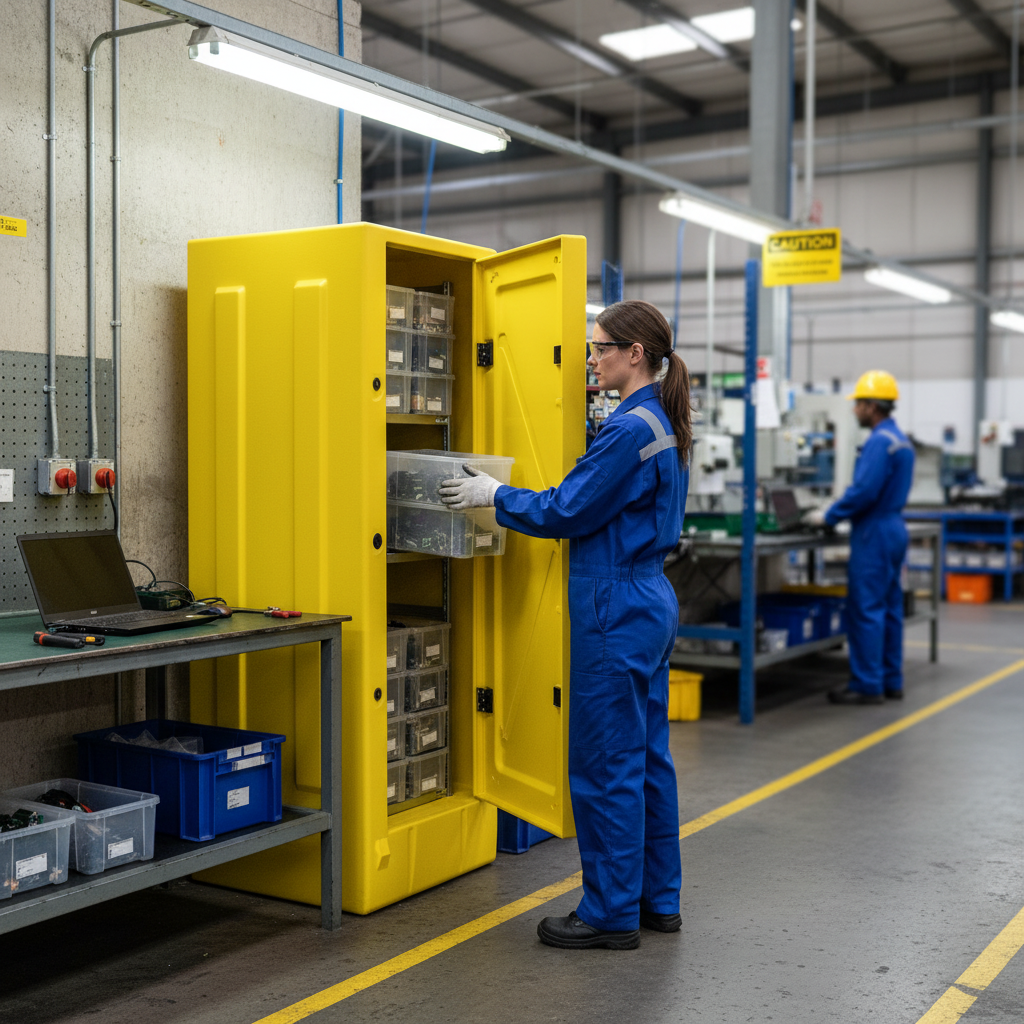 70ltr Storage Cabinet - PSC2 || L650 x W570 x H1650mm