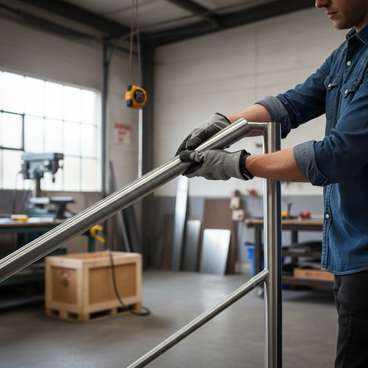 Premium 38.1mm x 1.6mm Brushed Polished Aluminium Round Tube for Architectural Applications