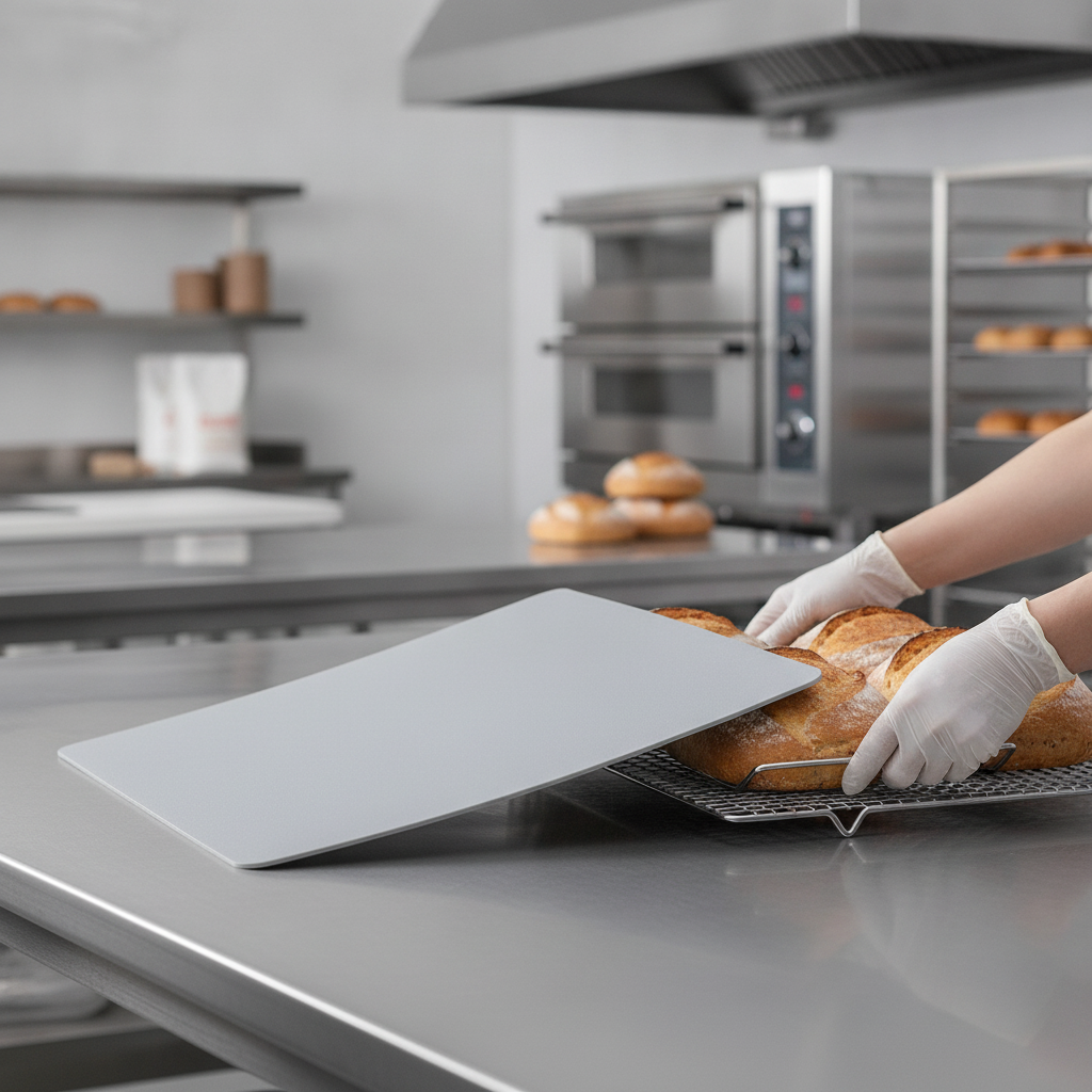 Polypropylene Lifting Board 600x400mm for Bakery Use
