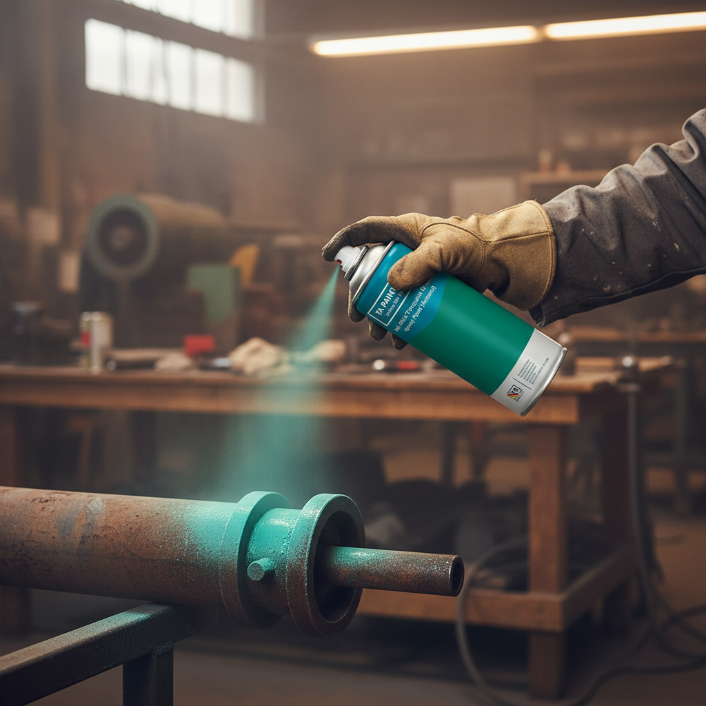 Premium Quick Drying Turquoise Green Spray Paint 400ml - UV Resistant High Build Enamel with Excellent Colour Stability