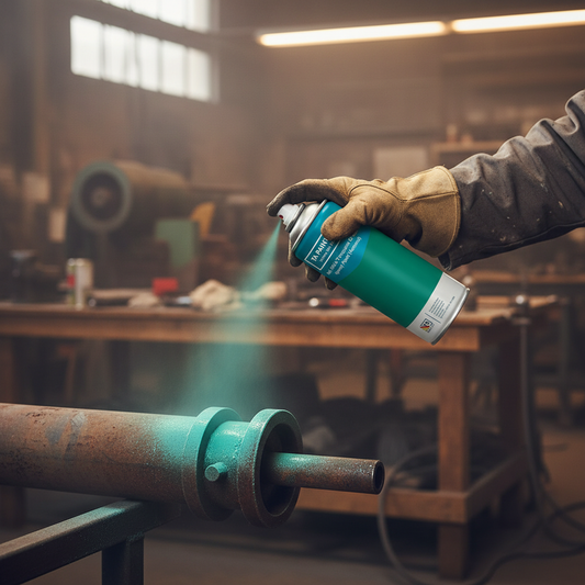 Premium Quick Drying Turquoise Green Spray Paint 400ml - UV Resistant High Build Enamel with Excellent Colour Stability