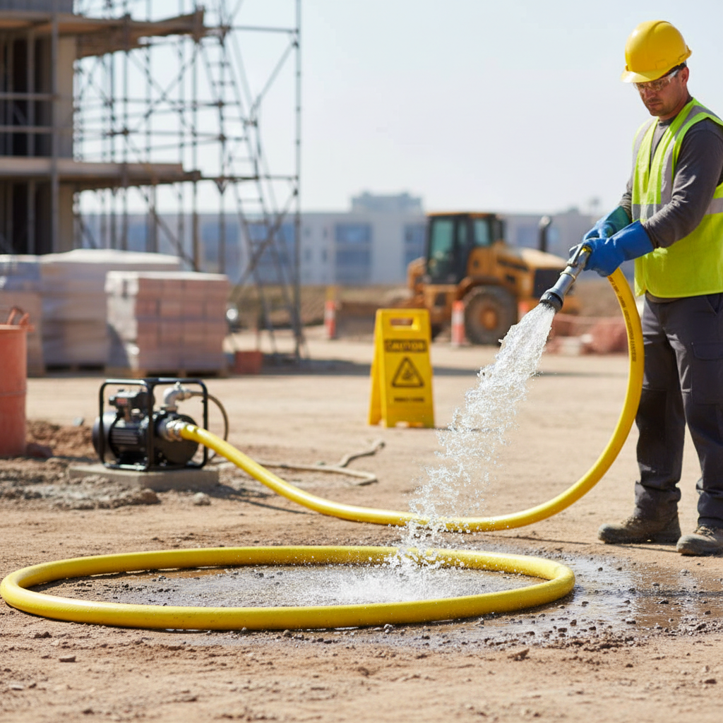 Premium Heavy Duty PVC Reinforced Delivery Hose for Water Transfer - 10bar Pressure Rating, Kink Resistant and Durable Construction