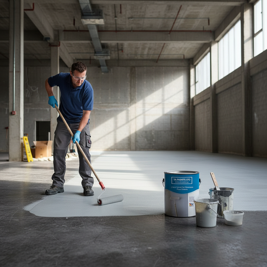 Premium Heavy Duty Two Pack Epoxy Car Showroom Floor Primer & Sealer - Durable, Chemical-Resistant, and Moisture-Proof