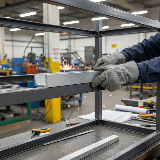 Premium 203.2mm x 76.2mm x 9.5mm x 12.7mm Plain Finish Aluminium Channel - High-Performance Structural Alloy U Channel