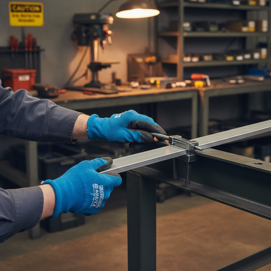 Heavy Duty 12.7mm x 4.8mm Plain Finish Aluminium Flat Bar - High-Performance Structural Grade 6082 T6 Alloy for Industrial Applications