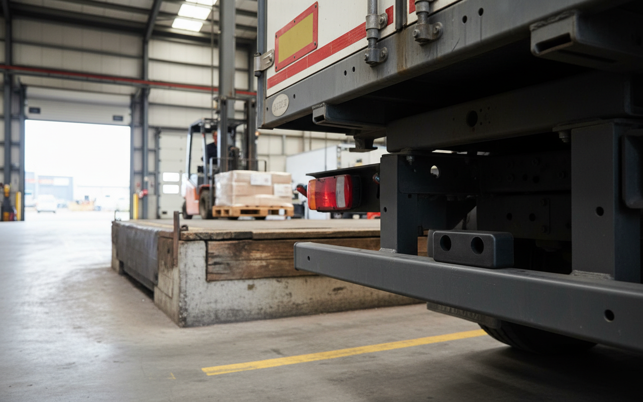 Premium Rubber HGV Bumper 148 x 50 x 50 mm - Heavy Duty Impact Buffer for Commercial Vehicles