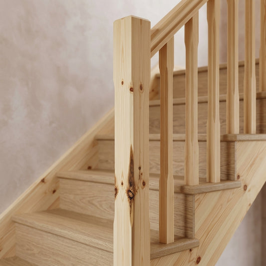 1500mm x 115mm Newel Post Pine