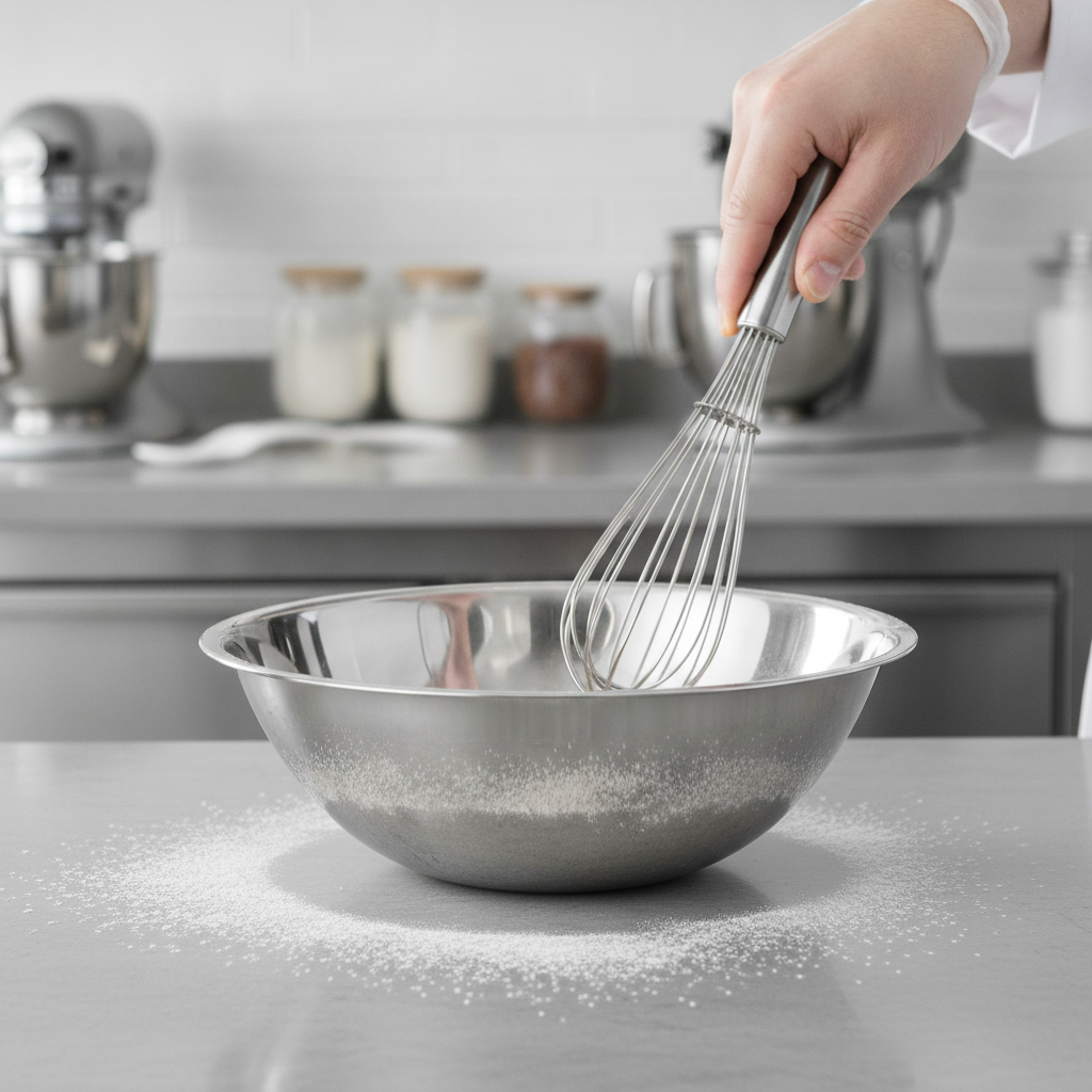 Stainless Steel Mixing Bowl 4.8L for Food Preparation