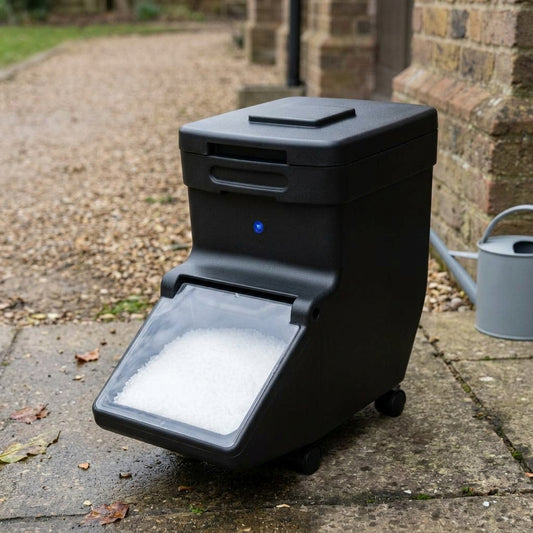 Salt storage box 21L/63L/90L weather-resistant