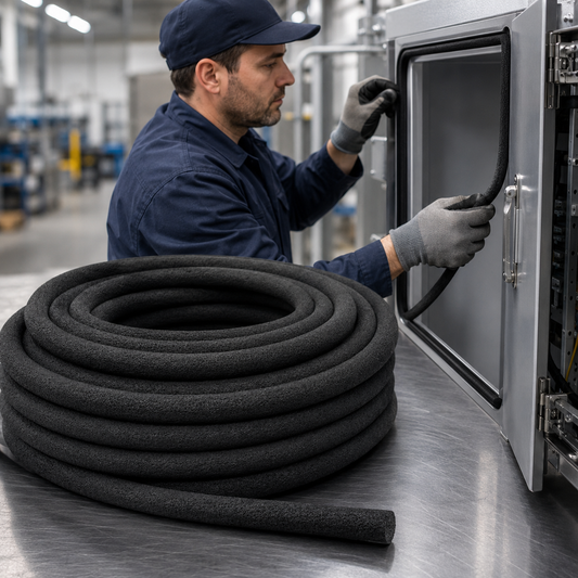 Expanded Neoprene Rubber Cord for Sealing Applications