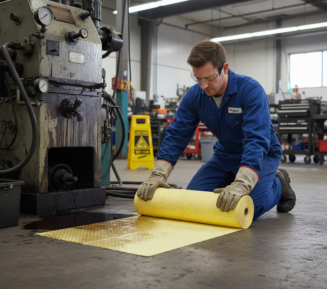 Chemical Absorbent Roll - CR1-80 || Absorbs 80ltr