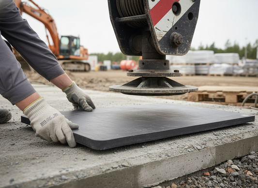 Premium Rubber Dock Packer 450 x 250 x 15 mm - Adjustable Ramp Bumper Component for Enhanced Compression Performance
