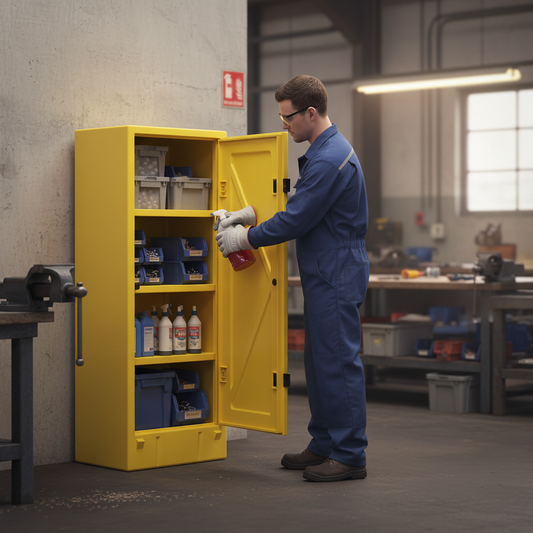 70ltr Storage Cabinet - PSC2 || L650 x W570 x H1650mm
