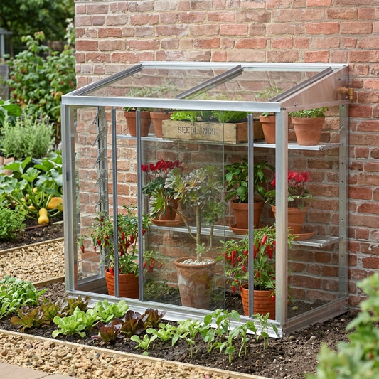 95cm Lean-To Mini Greenhouse