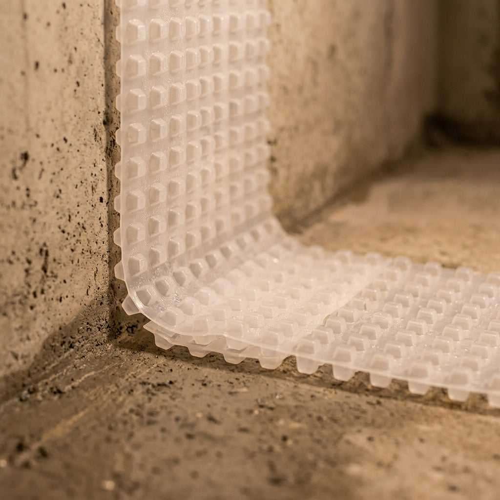 8mm Waterproof Membrane - Clear HDPE - 40m² (view 2)