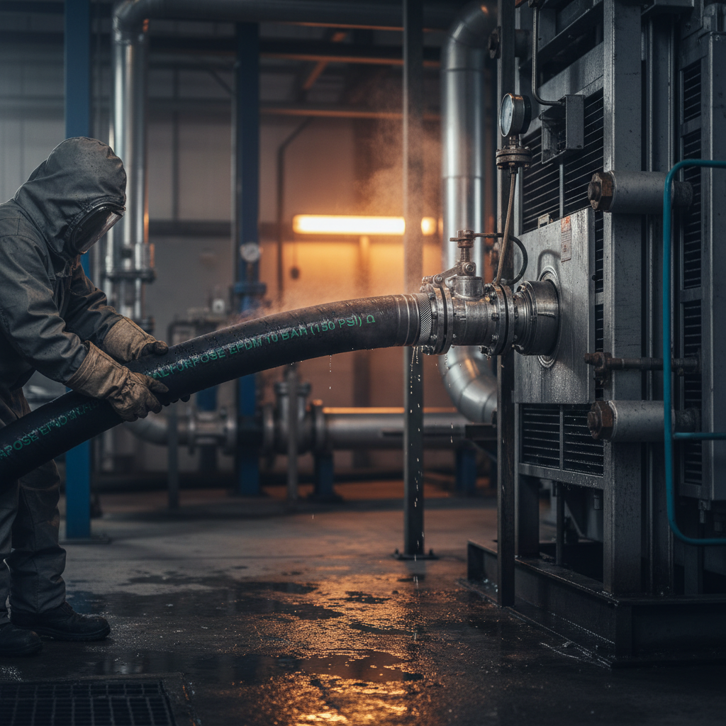 Premium High-Performance EPDM Water Suction & Discharge Hose for Hot and Cold Applications
