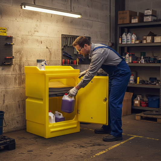 Lockable Cabinet - PWSD ||L640 x W580 x H980mm