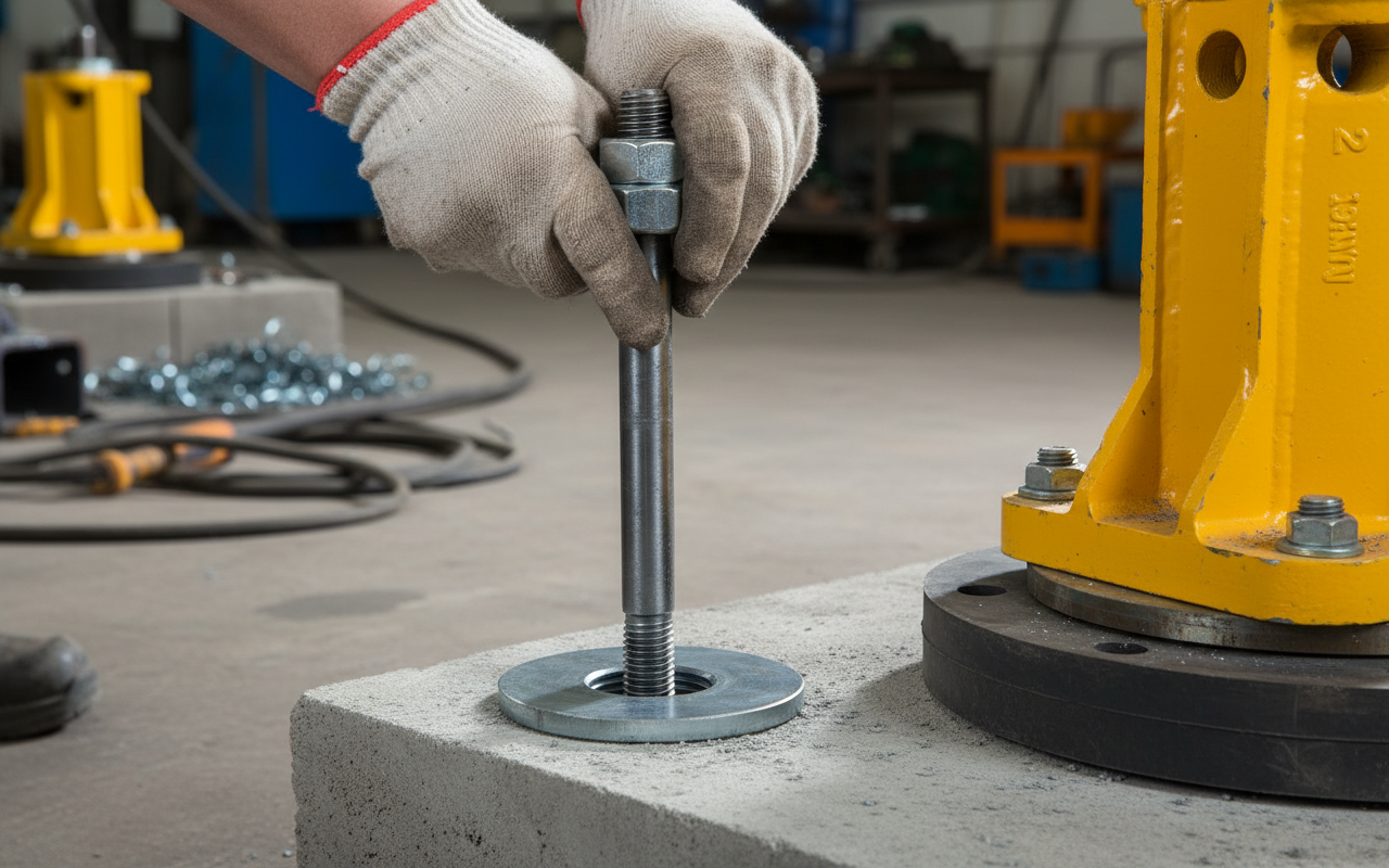 Premium Heavy Duty Fixing Bolt M24 x 300 mm with 0.88 kg Weight for Secure Fastening